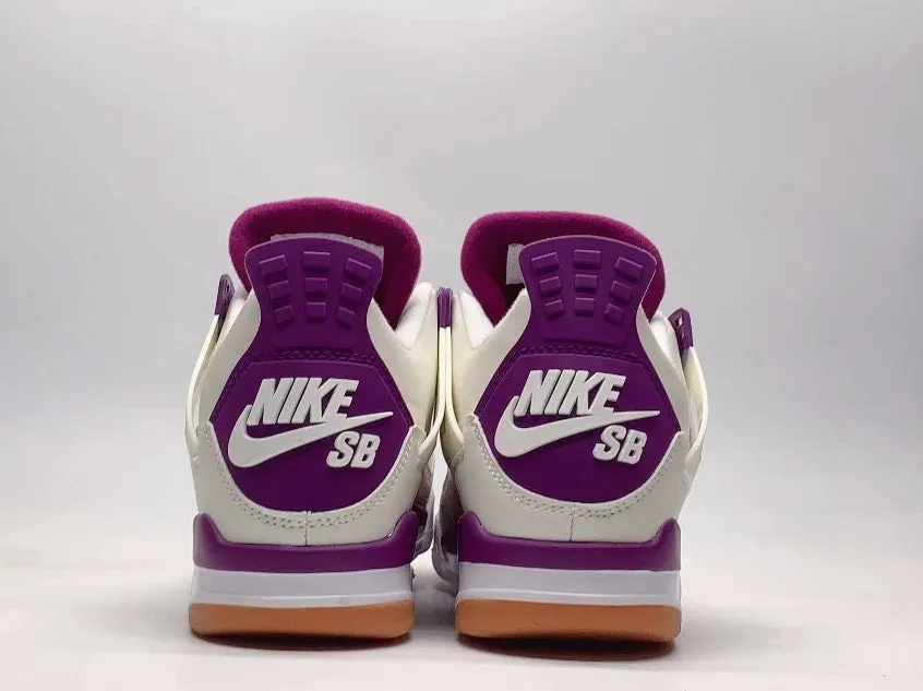 Baskets Air Jordan 4 Sb Purple