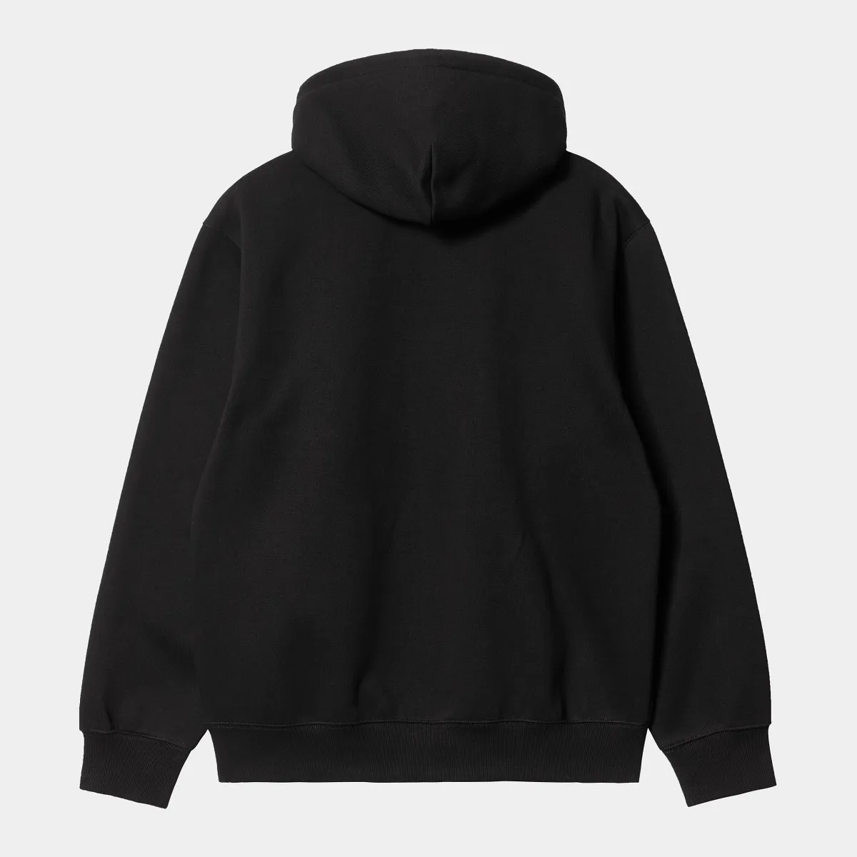 Carhartt - Sweat à capuche noir brodé