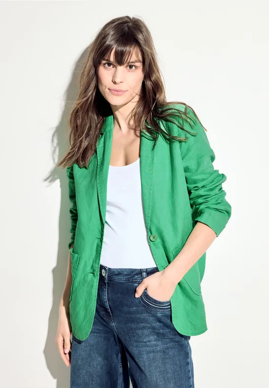 CECIL Blazer en lin 