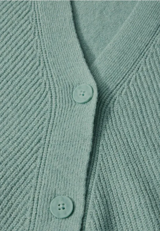 CECIL Cardigan à structure mixte 