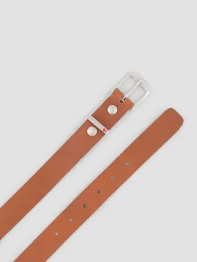 CEINTURE BOUCLE CARROND 821 cuir camel Unisexe | 1083