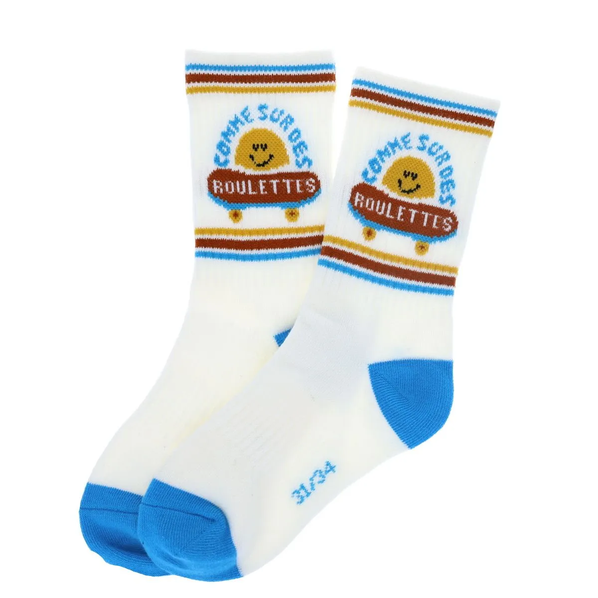 Chaussettes "Comme sur des roulettes" - Skate park