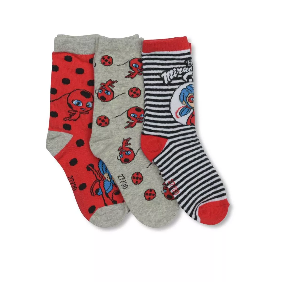 Chaussettes ROUGE MIRACULOUS