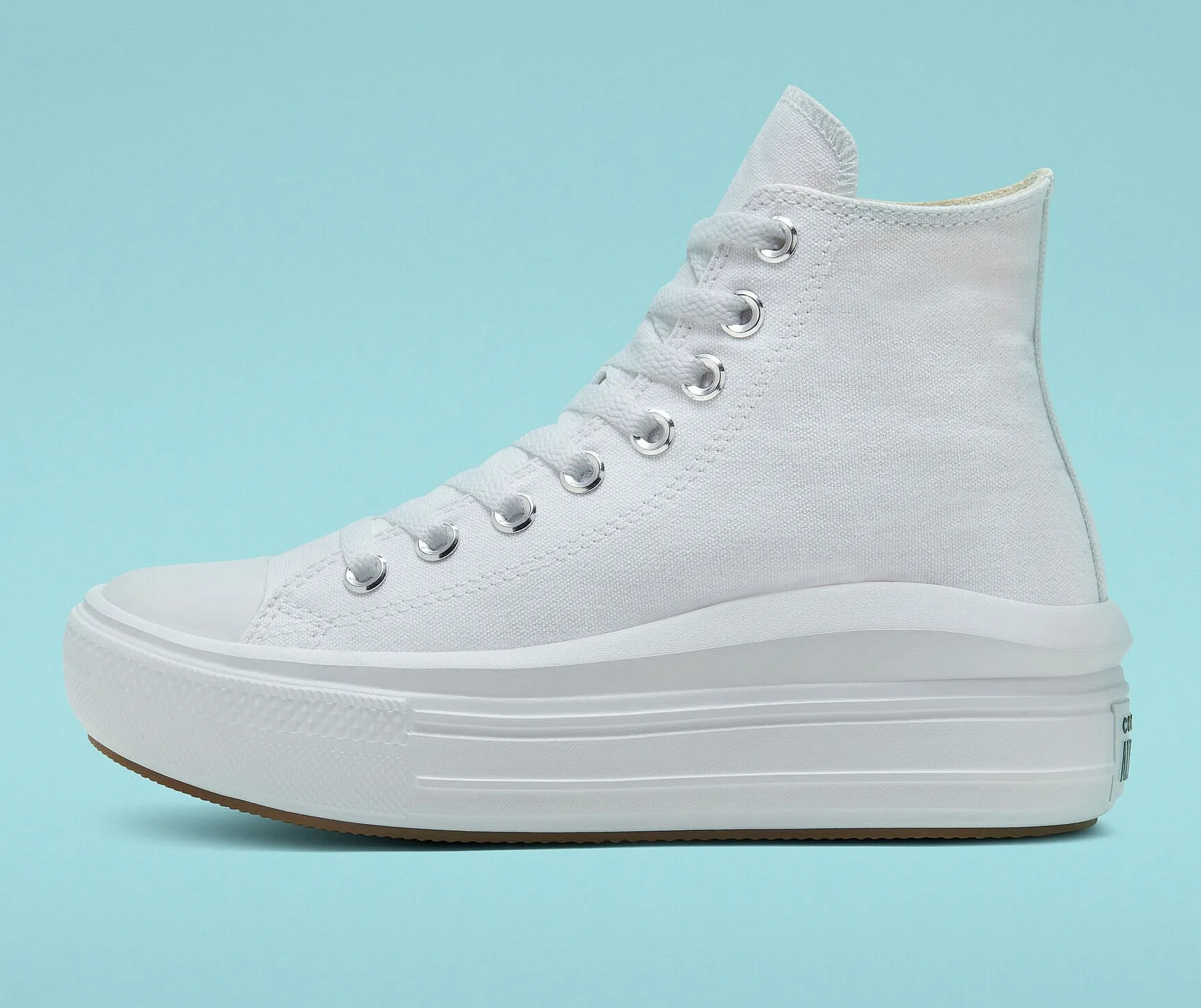 chaussures Converse Chuck Taylor All Star Move Platform Hi - 568498/White/Natural Ivory/Black - women´s