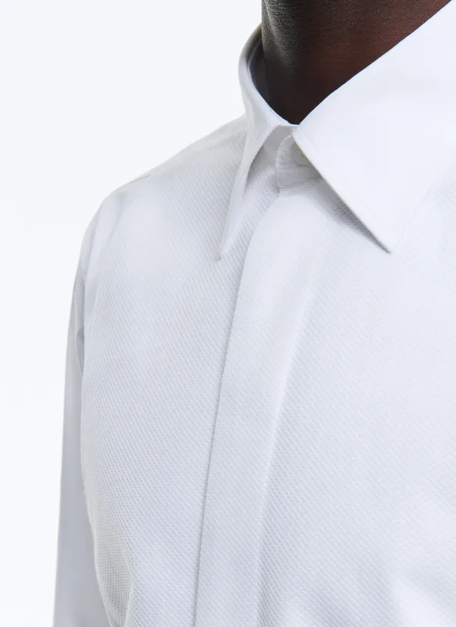 Chemise Cérémonie Blanc Homme - Fursac - H3DRON-E020-01