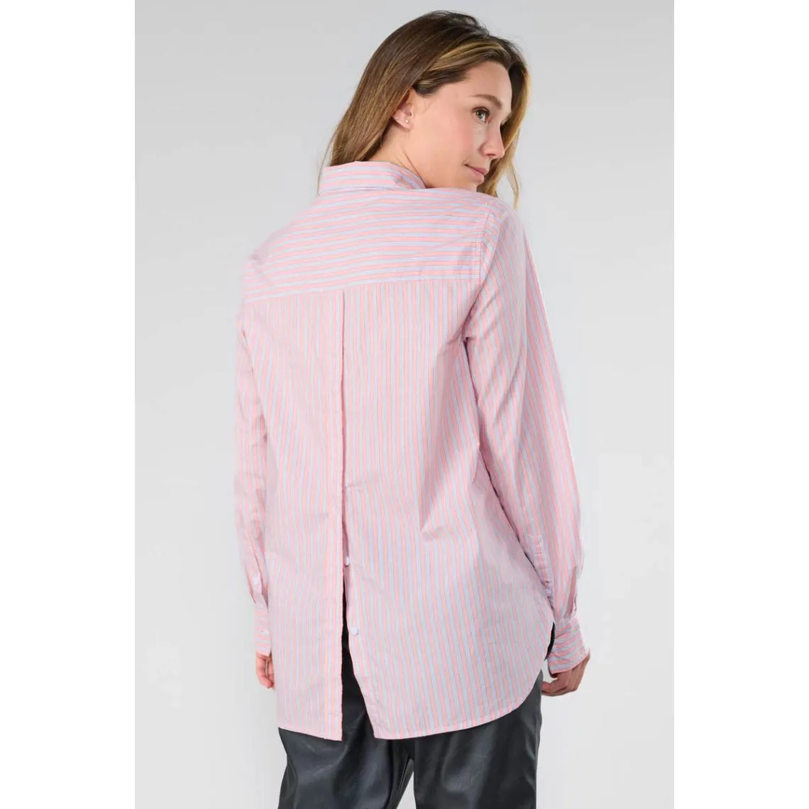 Chemise JAMA rose Page en coton | 3 Suisses