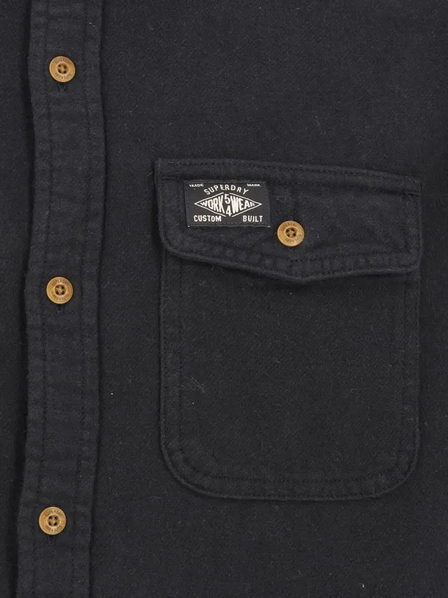 Chemise vintage trailsman belu marine homme - Superdry | wimod