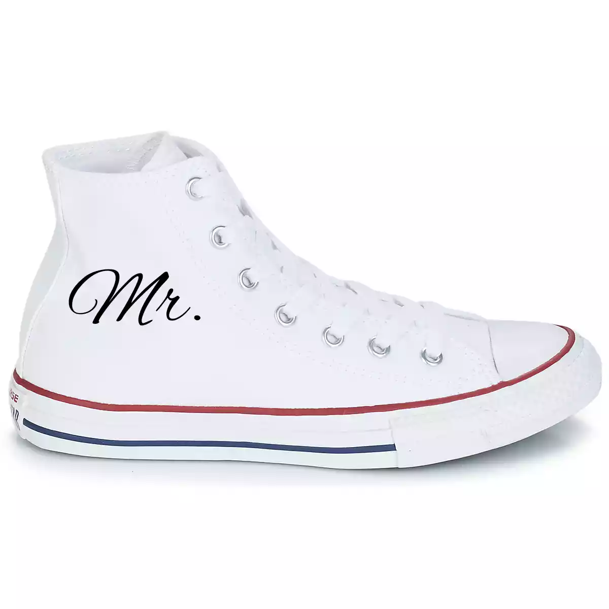 Converse haute mariage à personnaliser