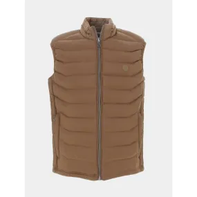 Doudoune sans manche midori marron homme - Izac | wimod