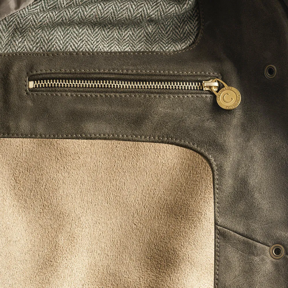 Duffle-coat en cuir pour femme » Marshal Lady «