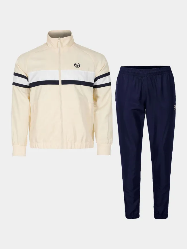 Ensemble de survêtement board beige bleu marine homme - Sergio Tacchini | wimod
