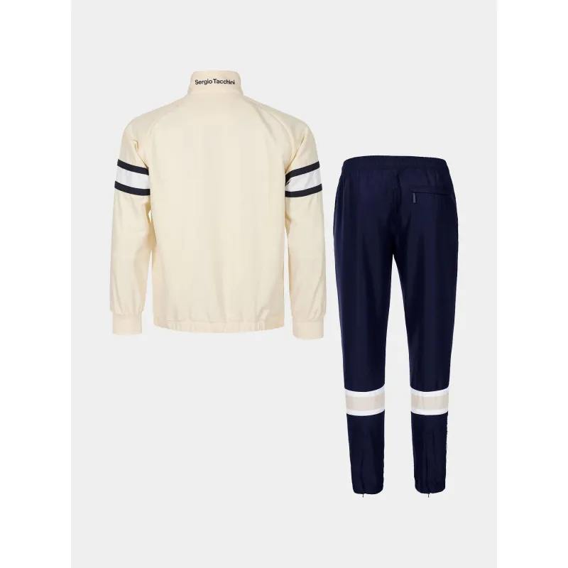 Ensemble de survêtement board beige bleu marine homme - Sergio Tacchini | wimod