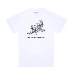 Fucking Awesome - We're Doing Great Tee - White