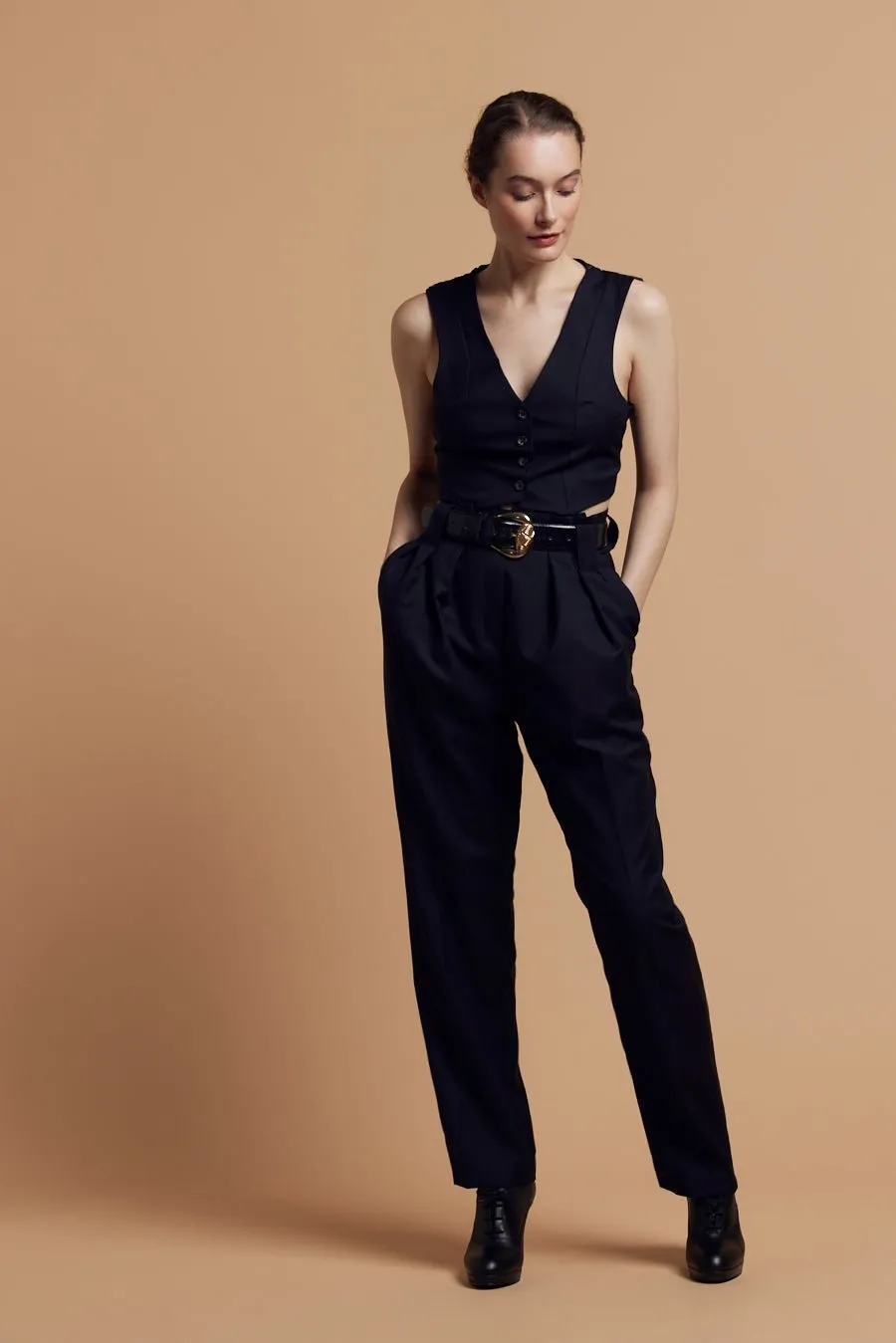 Gilet de costume SADIE - Marine