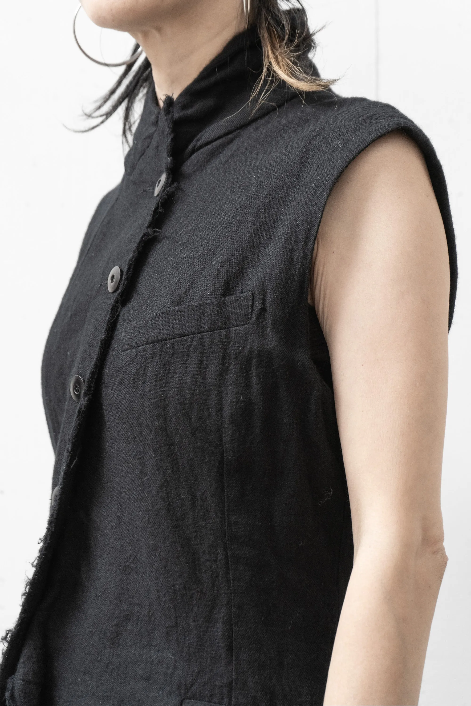 MARC LE BIHAN/ Sleeveless Blazer