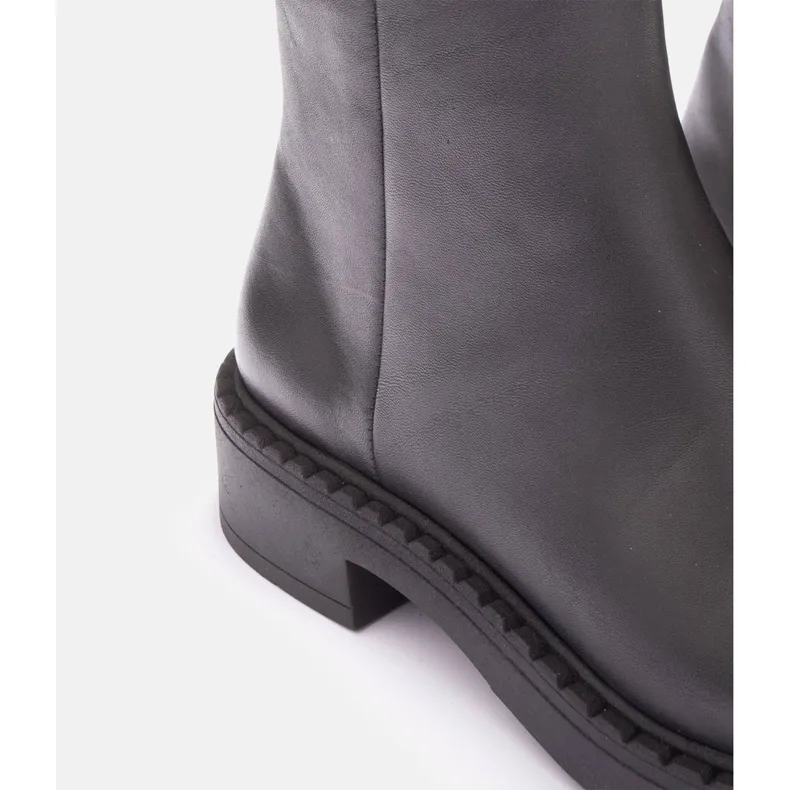 Marco Shoes Bottes confortables le noir
