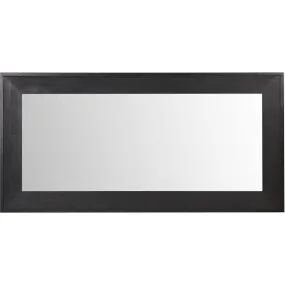 Miroir rectangulaire encadrement 12cm en métal ZARA Noir  | 3 Suisses