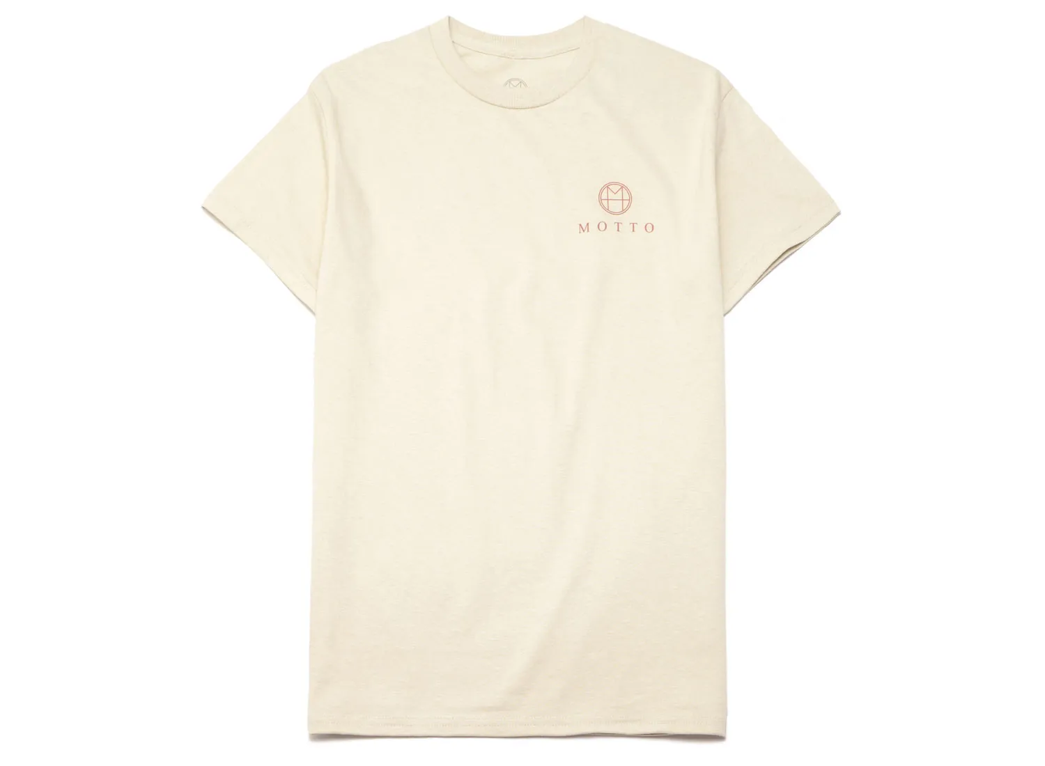 Motto Logo Tee Boy Sand