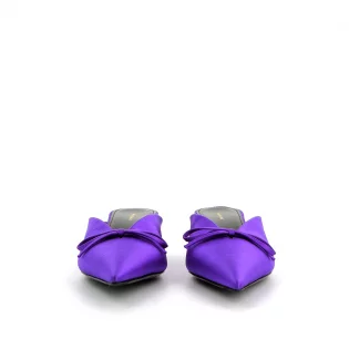 Mules 40 Balenciaga Satin Violet