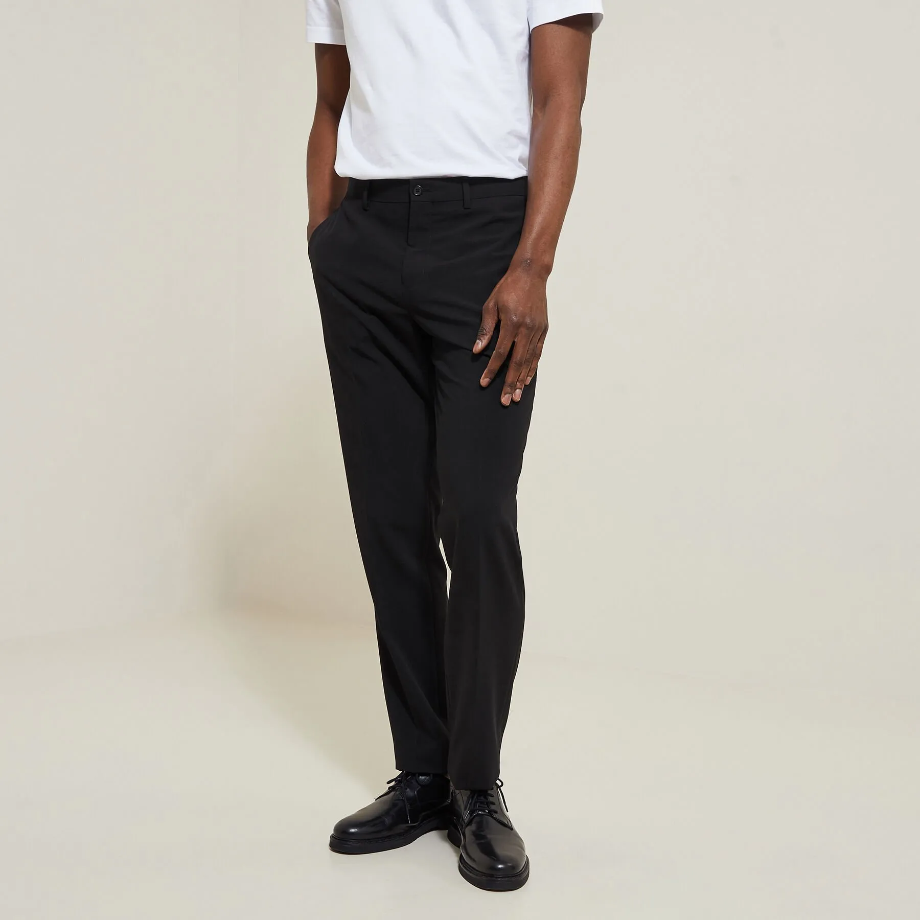 Pantalon de costume confort Noir | Jules