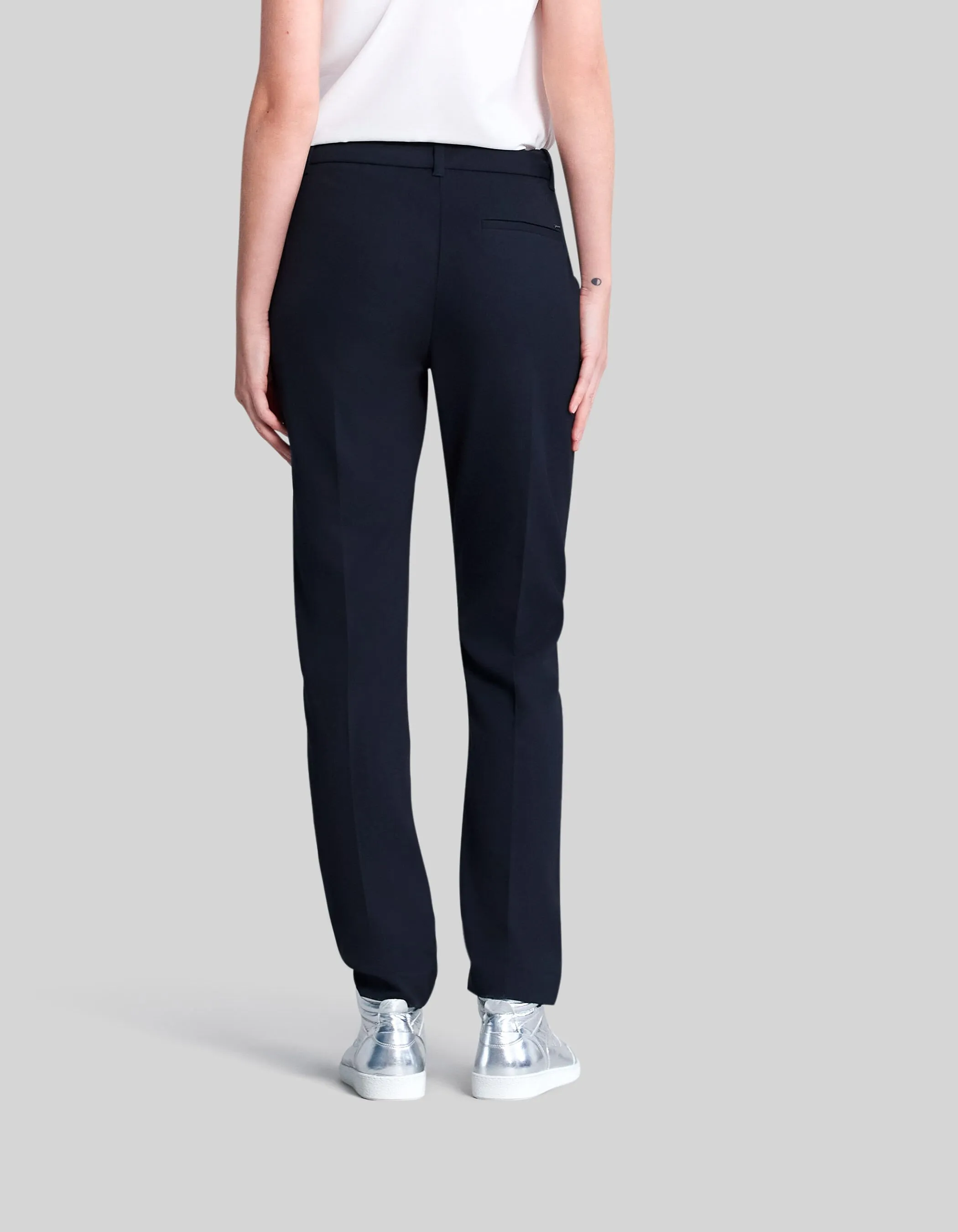 Pantalon de costume marine ganses fantaisie Femme