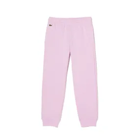 PANTALON DE SURVÊTEMENT COLOR BLOCK ROSE CLAIR LACOSTE ENFANTS