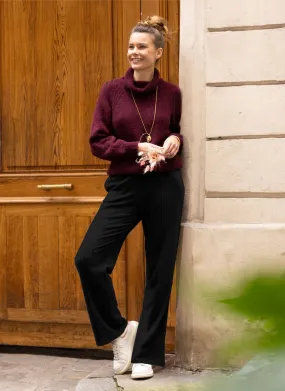 PANTALON DROIT FLUIDE