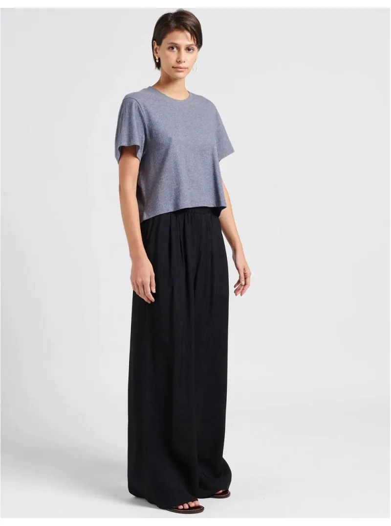 Pantalon large fluide taille élastique Twinset