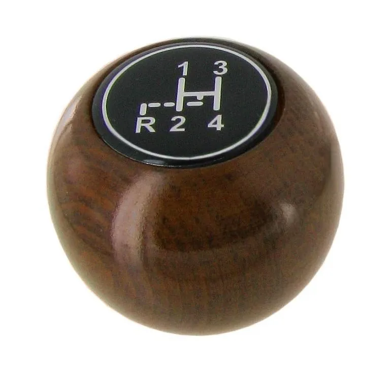 Pommeau Bois avec Marquage pour Cox, Ghia, Type 3, Combi, Type 181