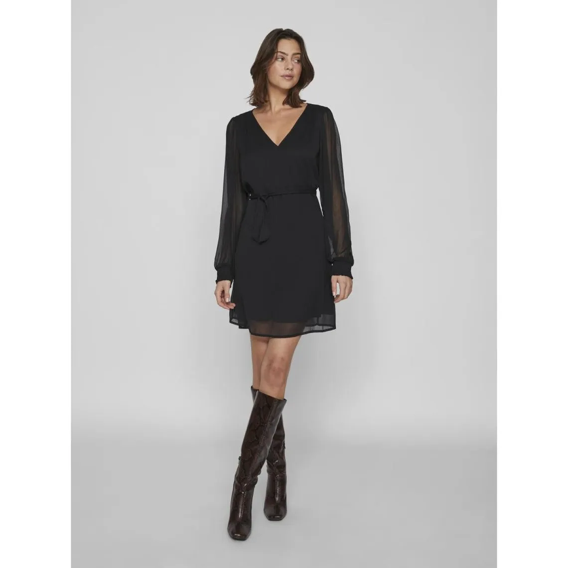 Robe courte noir Zara | 3 Suisses