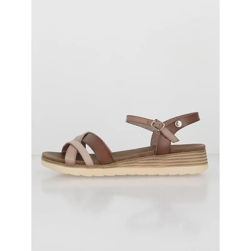 Sandales margot marron femme - Only | wimod