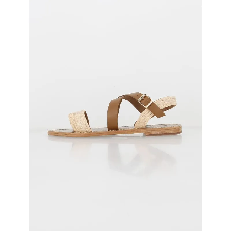 Sandales margot marron femme - Only | wimod
