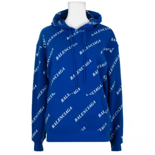 Sweat Balenciaga Coton Bleu