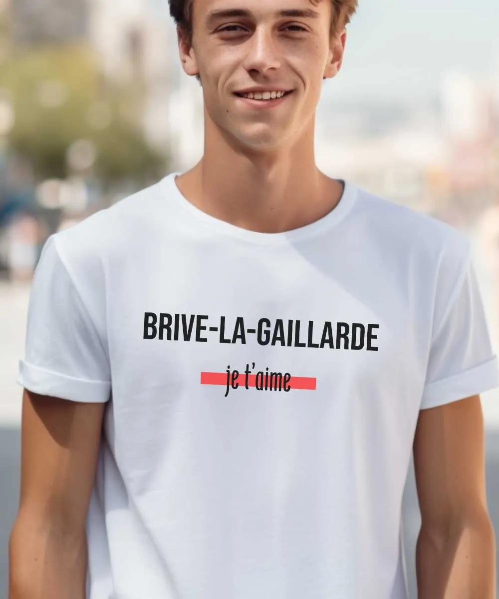 T-Shirt Brive-la-Gaillarde je t'aime