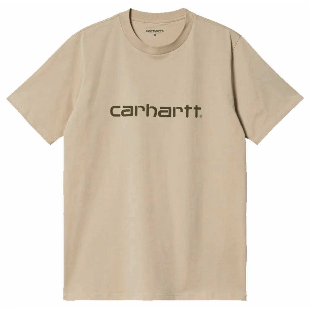 Tee Shirt Carhartt Script Wip Wall/Cypress