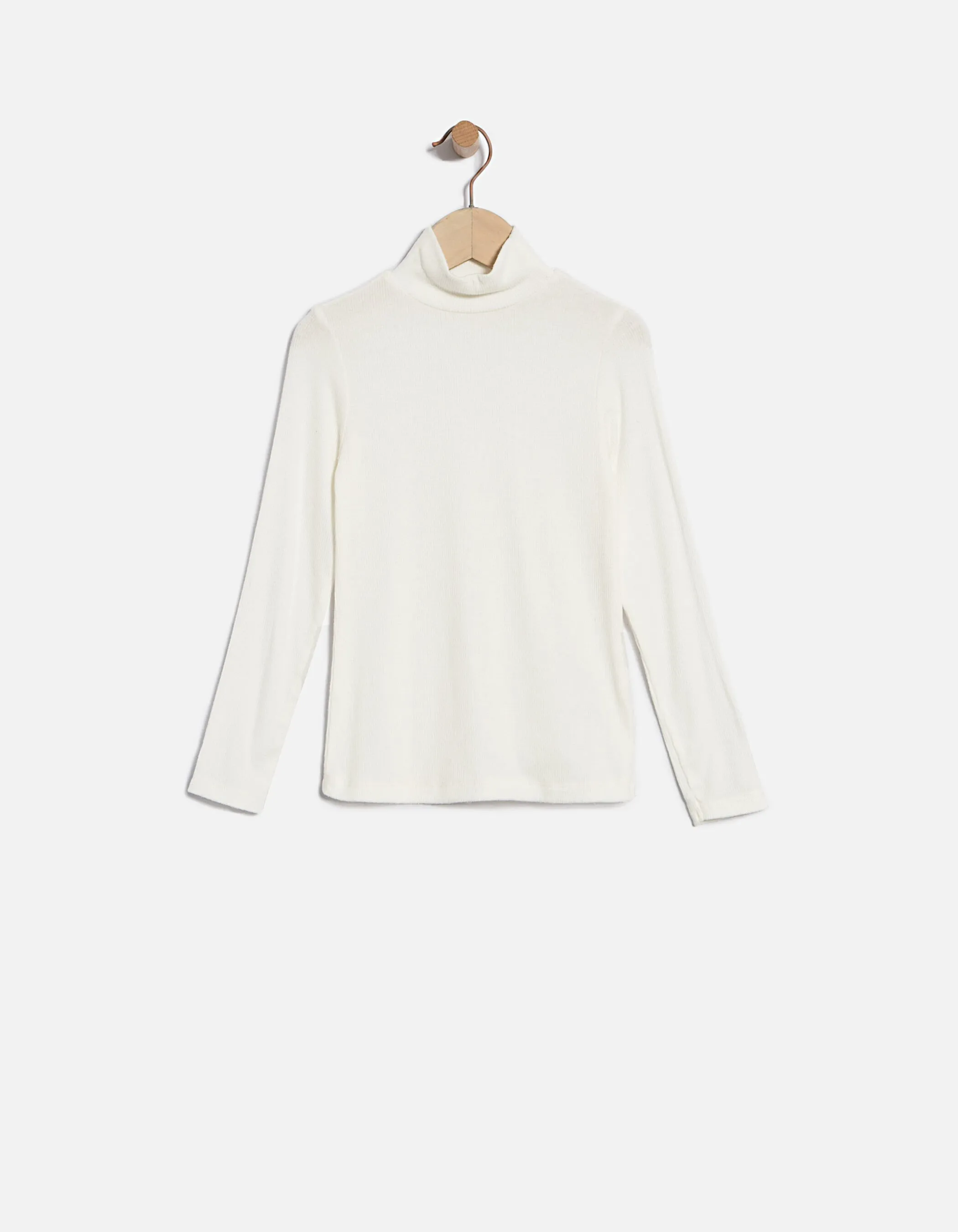 Tee-shirt col roulé fille