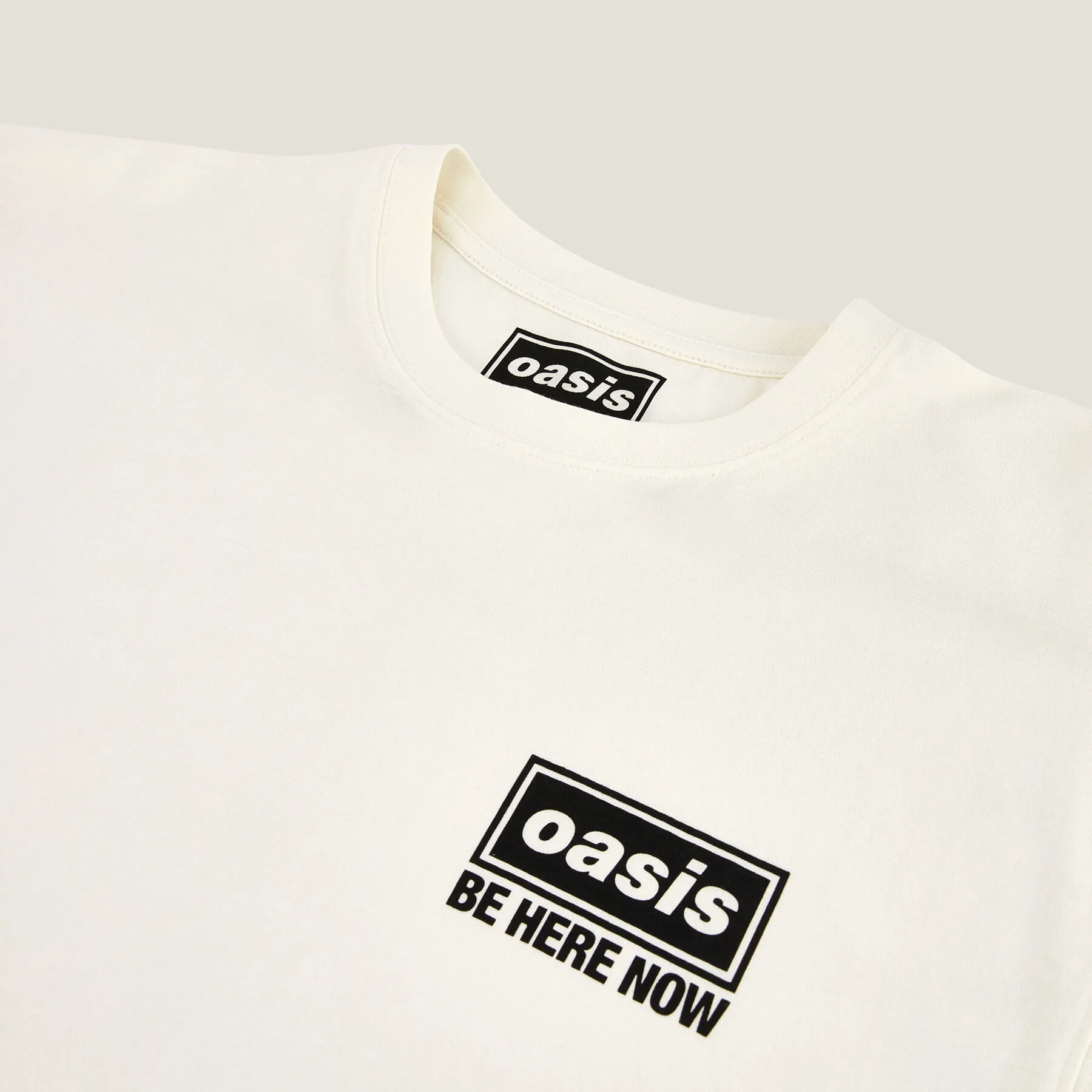 Tee-shirt licence Oasis Ecru | Jules