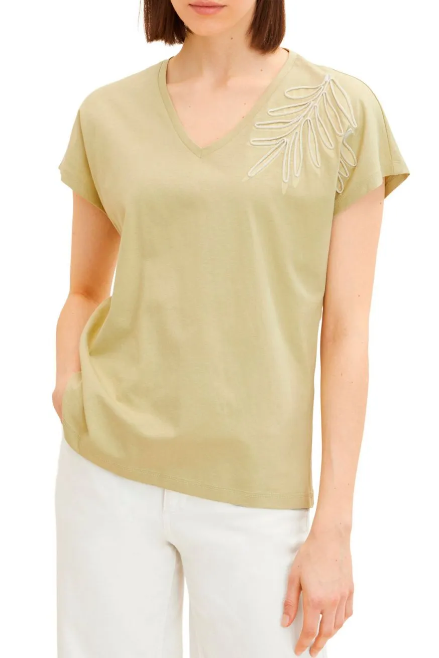 Tee Shirt TOM TAILOR PLUM Olive