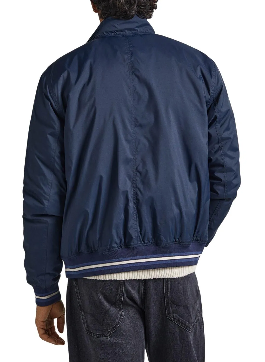 Veste Bombardier Pepe Jeans Bon Bleu pour Homme
